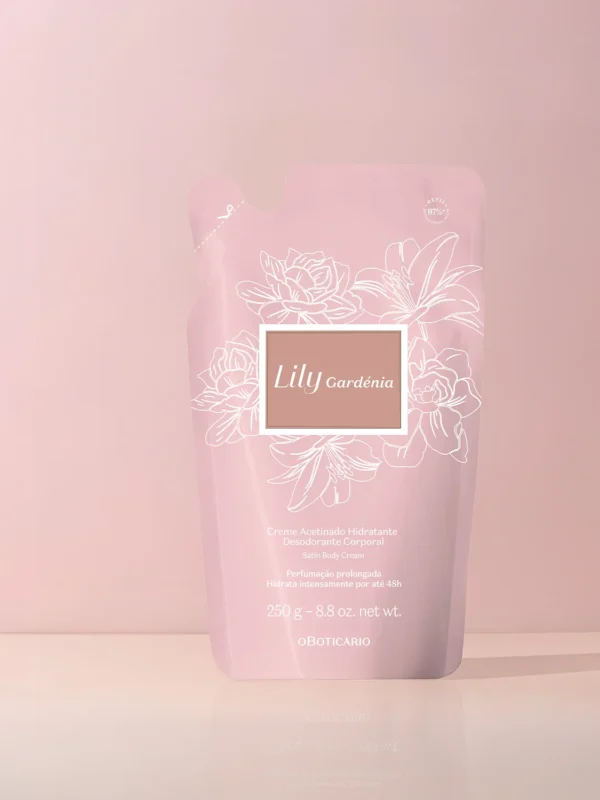 Refil Creme Hidratante  Lily Gardênia O Boticário