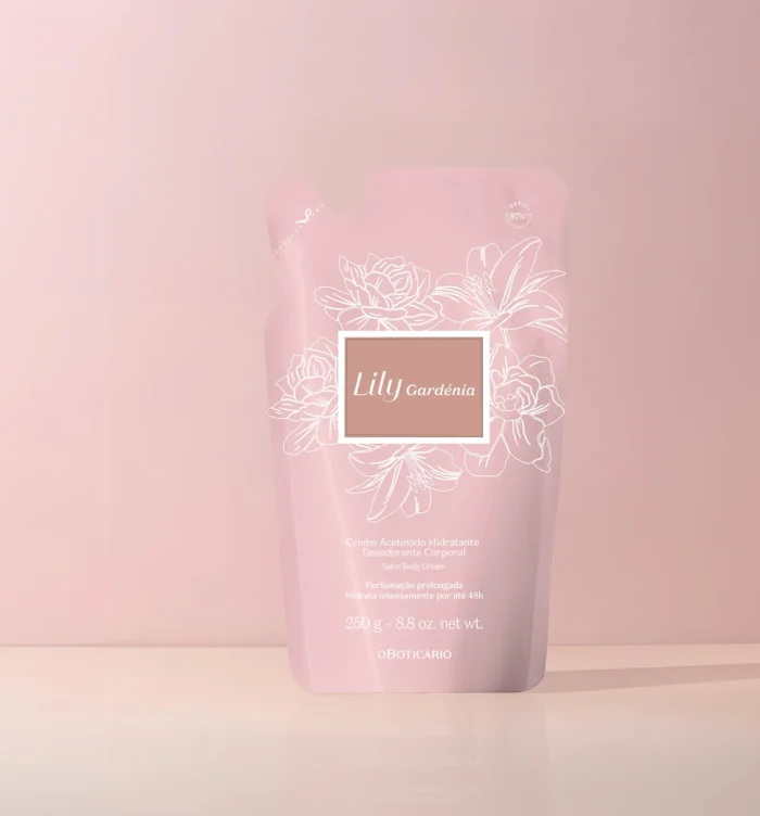 Refil Creme Hidratante  Lily Gardênia O Boticário