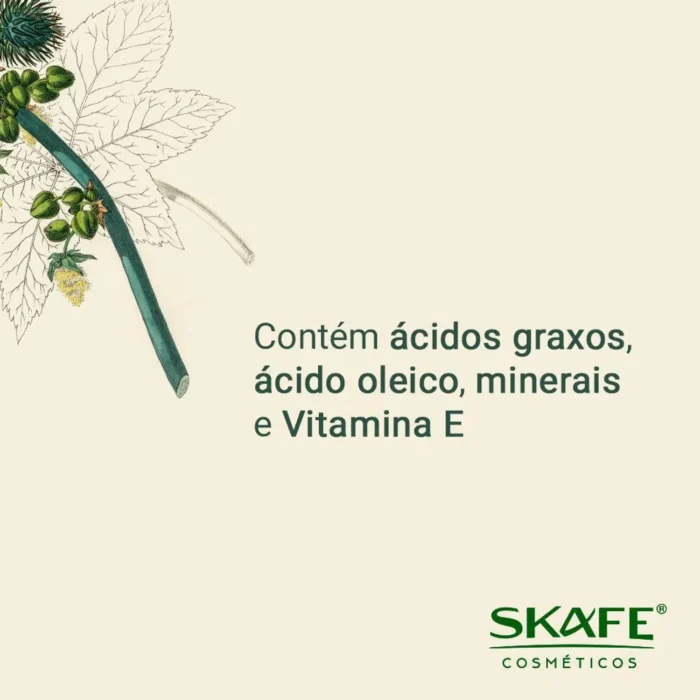 Óleo de Ricino SOS Natutrat Skafe 60ml - Imagem 4