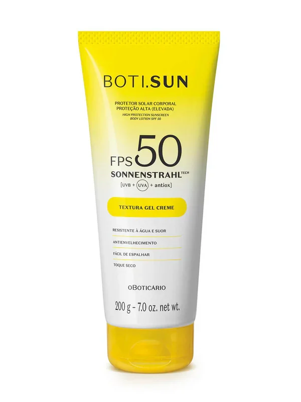 Botisun Protetor Corporal FPS 50 200g - O Boticário