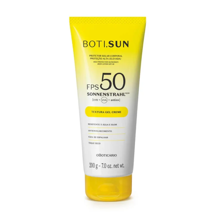Botisun Protetor Corporal FPS 50 200g - O Boticário