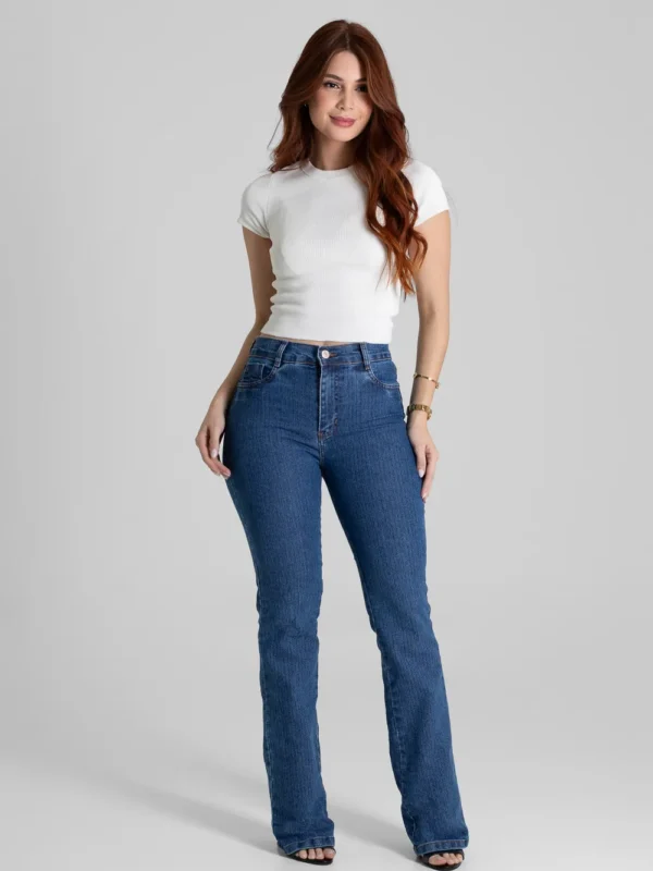 Calça Jeans Sawary Boot Cut - 280700