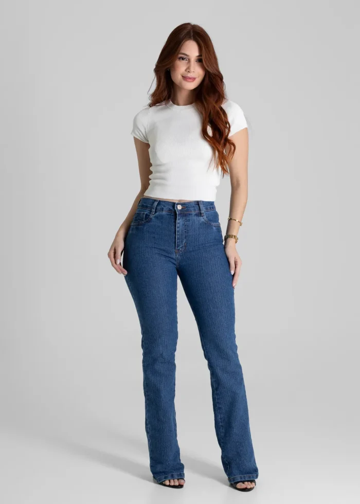 Calça Jeans Sawary Boot Cut - 280700