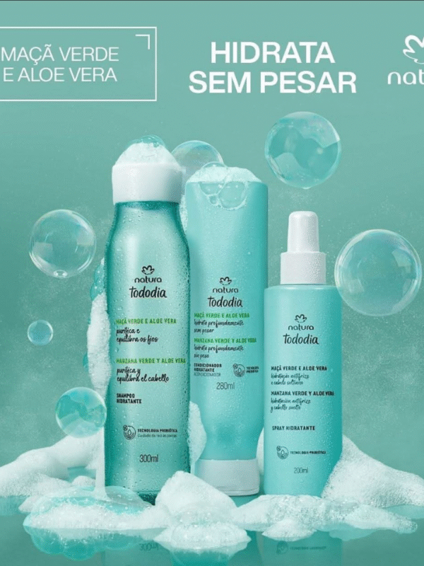 Kit Tododia Maçã Verde e Aloe Vera (3 produtos)