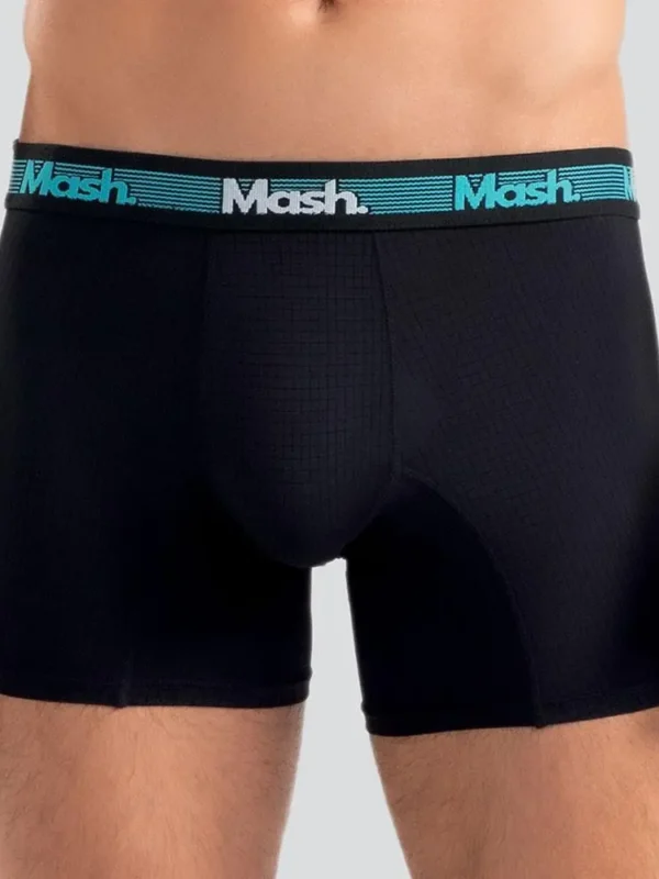 Cueca Boxer Longa Mash Masculina Active Microfibra 140.03