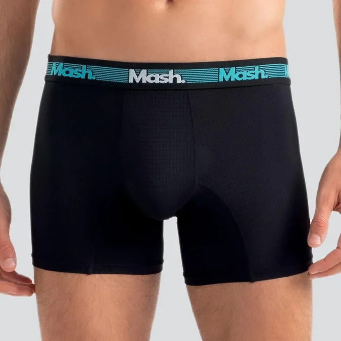 Cueca Boxer Longa Mash Masculina Active Microfibra 140.03