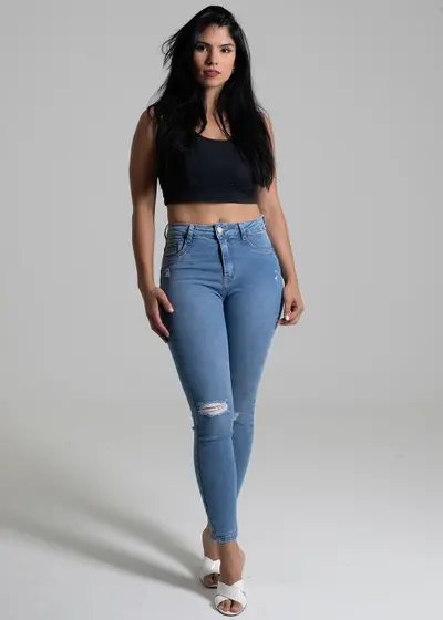 Calça Jeans Sawary Levanta Bumbum - 272978