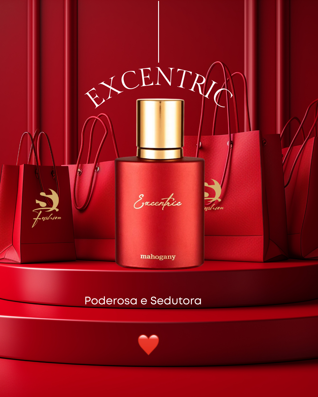 EXCENTRIC FRAGRÂNCIA DESODORANTE CORPORAL 100 ML