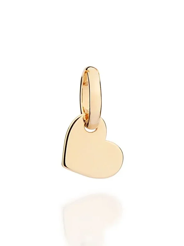Rommanel - PINGENTE CORAÇÃO BANHADO A OURO 18K -