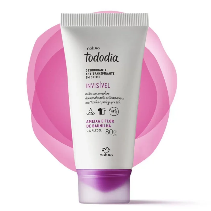 Desodorante Antitranspirante em Creme Tododia Ameixa e Flor de Baunilha - Imagem 5