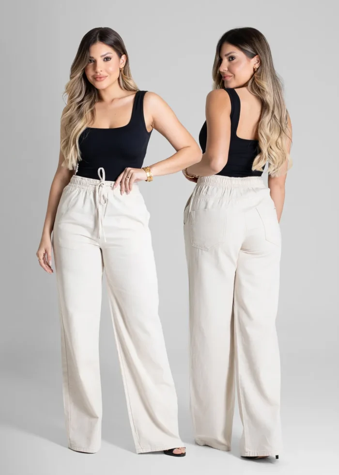 Calça Linho Sawary Wide Leg - 280521 - Imagem 2
