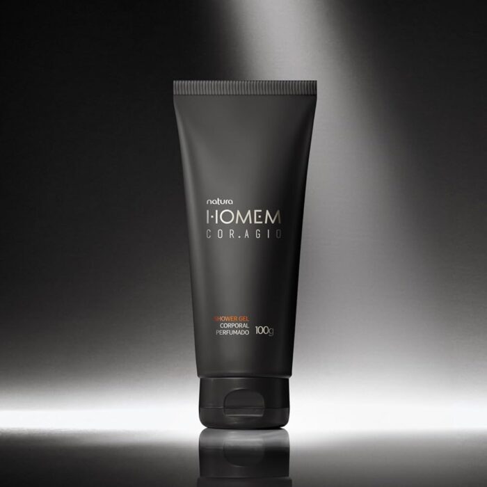 Shower Gel Corporal Perfumado Homem Coragio Masculino 100ml - Imagem 2