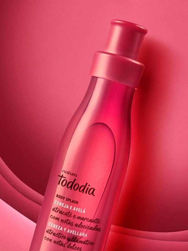 TODODIA CEREJA E AVELÃ BODY SPLASH NATURA – 200ML