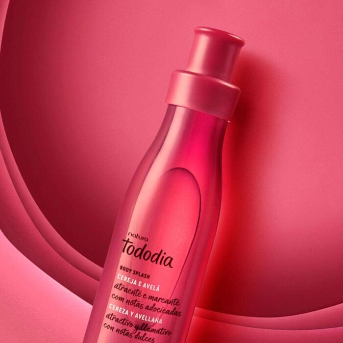 TODODIA CEREJA E AVELÃ BODY SPLASH NATURA – 200ML