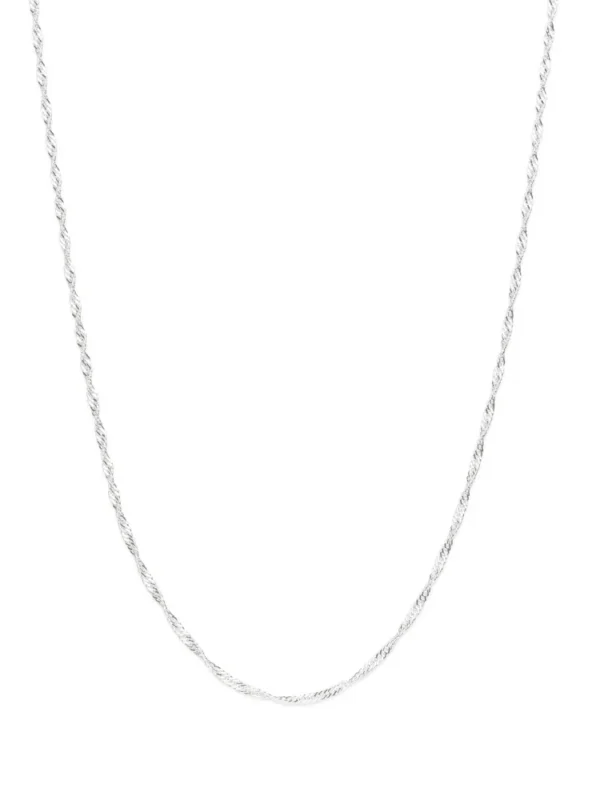 Rommanel - GARGANTILHA SINGAPURA DE PRATA 925 - TAM.42  830115