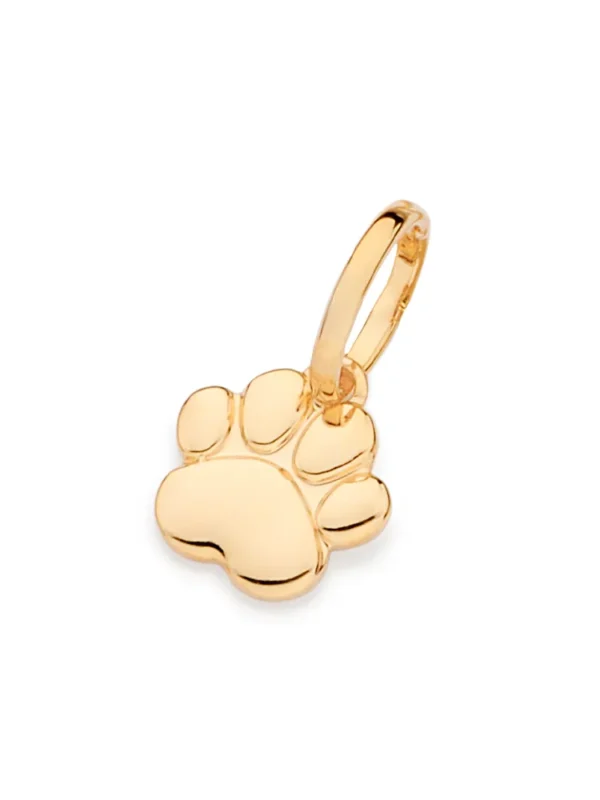 Rommanel- PINGENTE PATA DE PET BANHADO A OURO 18K - TAM.ÚNICO 5427670000