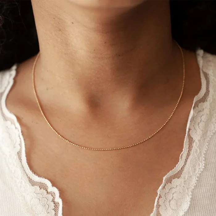 Rommanel- GARGANTILHA BANHADA A OURO 18K - TAM.42 5324214200 - Imagem 2