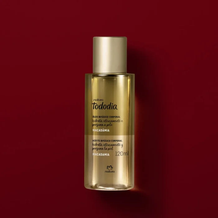 Óleo Bifásico Macadâmia Corporal Tododia Natura 120ml - Imagem 3