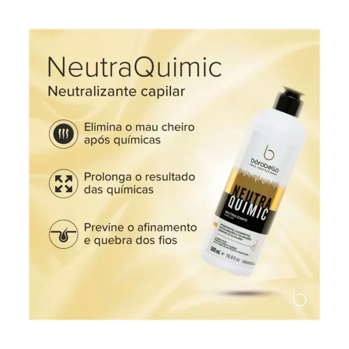 Neutralizante NeutraQuimic Borabella equilibra pH 500ml - Imagem 2