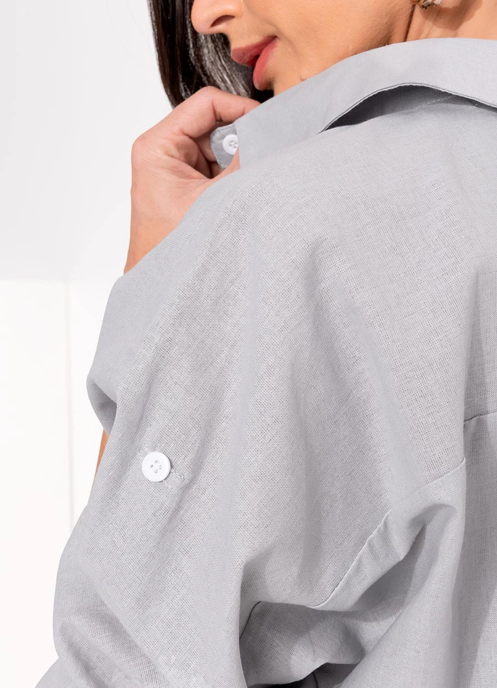 Quintess - Camisa Preto em Alfaiataria - Imagem 3