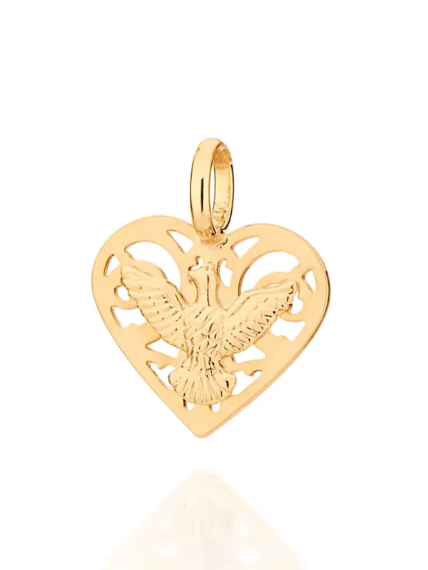 rommanel- PINGENTE ESPÍRITO SANTO BANHADO A OURO 18K - TAM.ÚNICO 5426970000