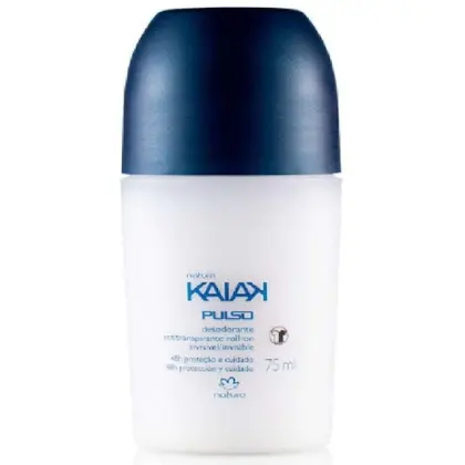 Desodorante Roll on Kaiak Pulso Masculino 75ml - Natura