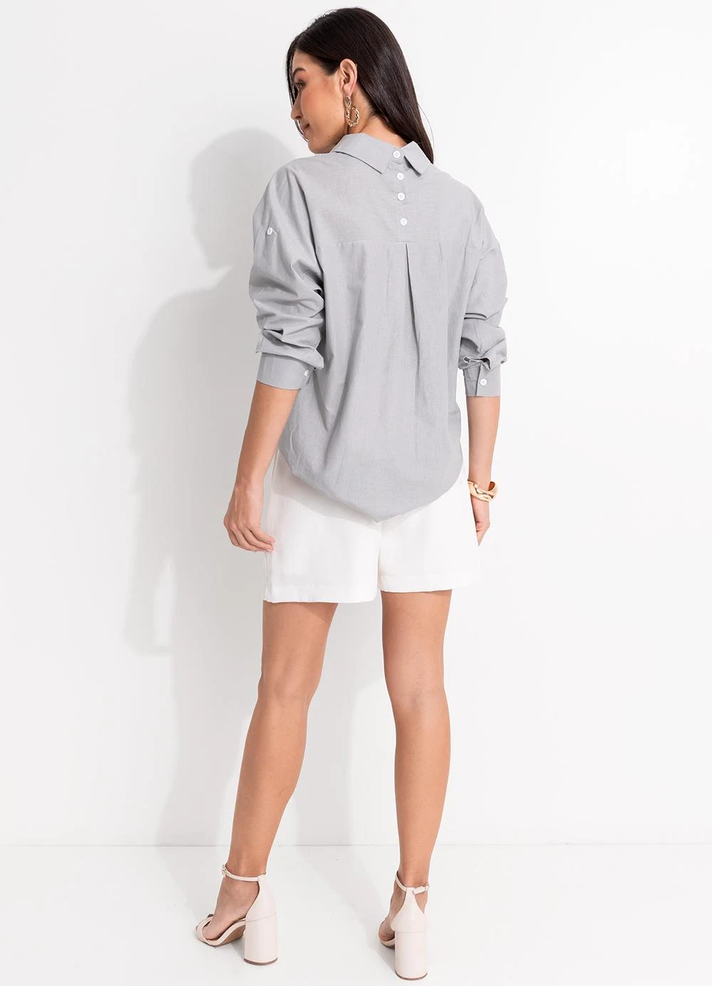 Quintess - Camisa Preto em Alfaiataria - Imagem 5
