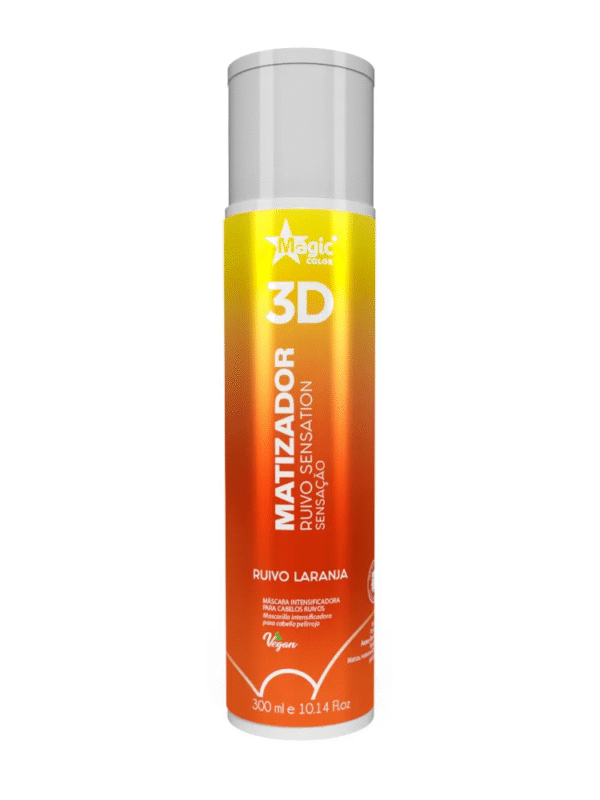 Matizador 3D Ruivo Sensation - Efeito Ruivo - 300ml
