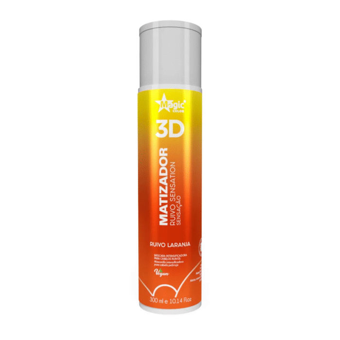Matizador 3D Ruivo Sensation - Efeito Ruivo - 300ml