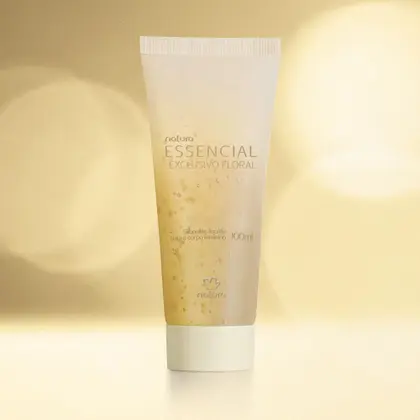 Sabonete Líquido Corporal Essencial Exclusivo Floral Feminino 100ML - Natura