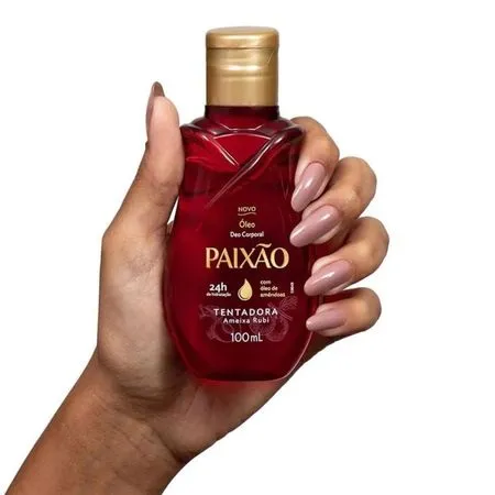 Óleo Corporal Paixão Tentadora Ameixa Rubi -100ML