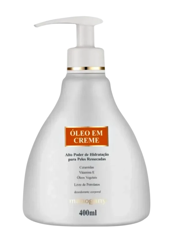 Óleo em Creme Pós Banho Desodorante Corporal 400ml - Mahogany