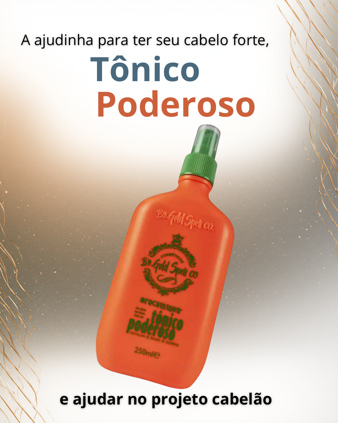 Tonico Poderoso da Gold Spell