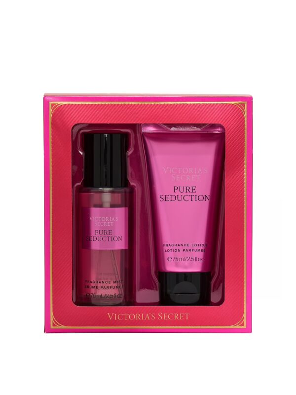 Kit Victorias Secret Pure Seduction Body Splash 75ML / Creme Hidratante 75ML