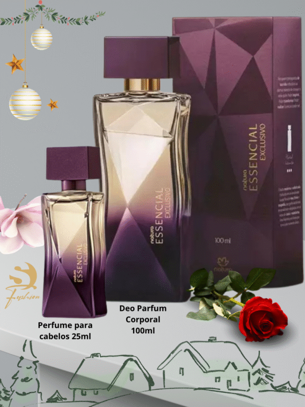 Presente Natura Essencial Exclusivo Feminino com Perfume para Cabelo