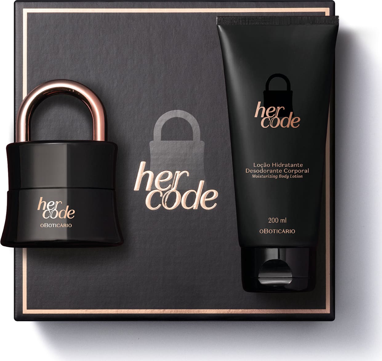 Kit Her Code - oBoticario -Estojo - Imagem 3