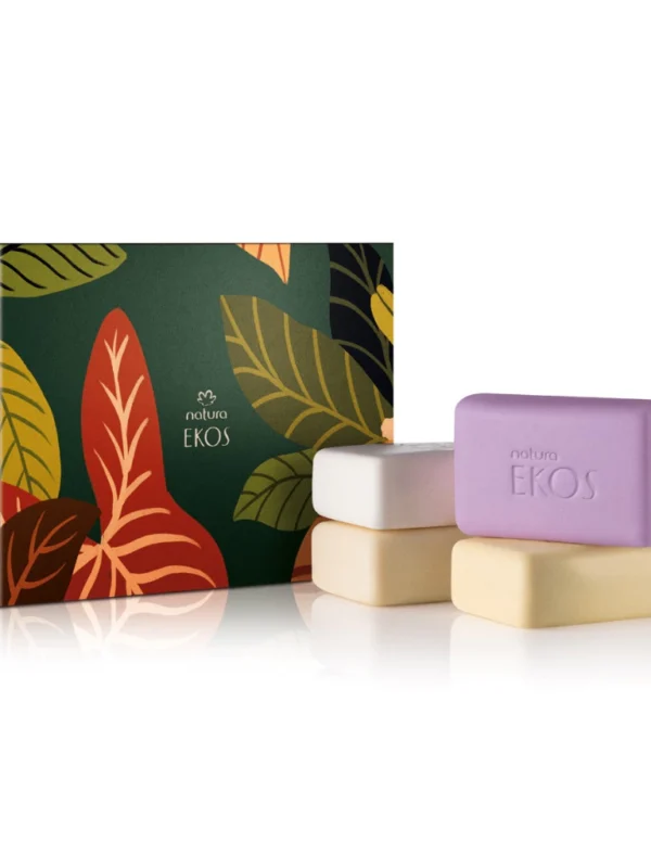 Presente Natura Ekos Sabonetes Sortidos - 4 Sabonetes de 100gramas cada