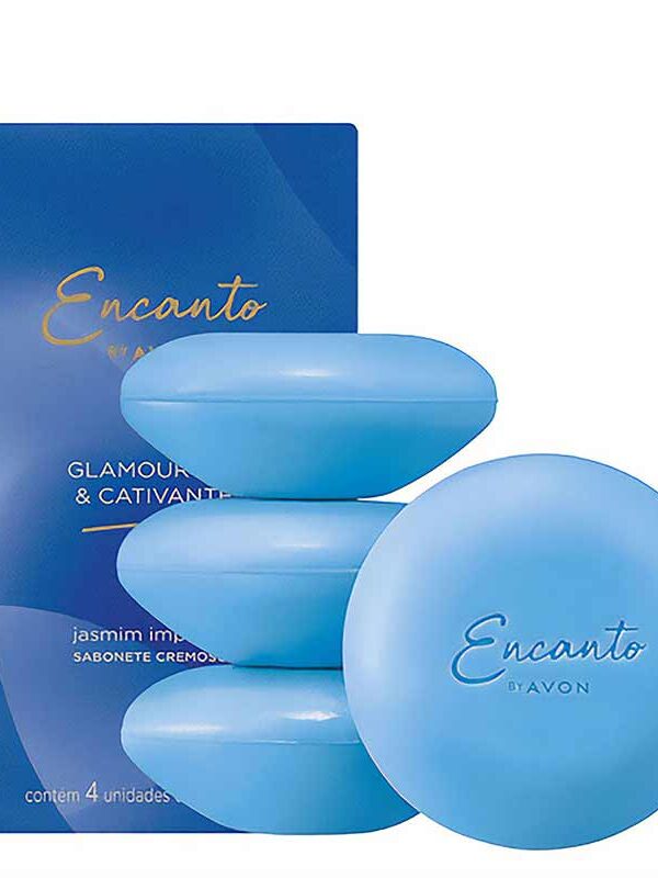 Presente Encanto Sabonete Glamourosa E Cativante- Avon