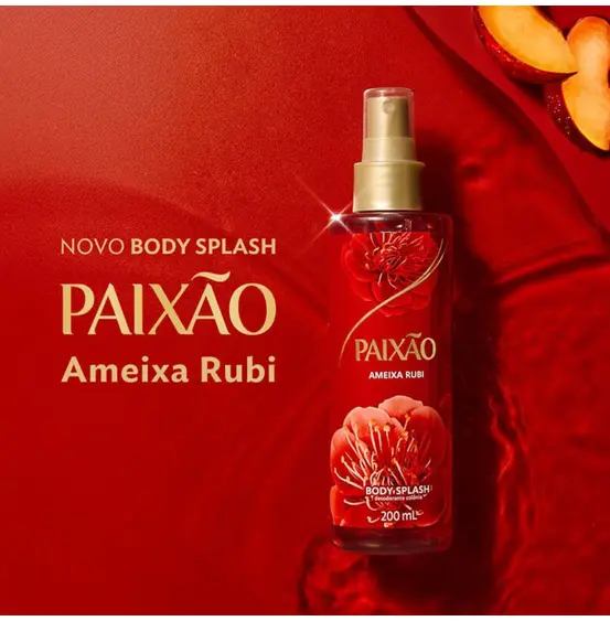 Body Splash Ameixa Rubi -Paixão