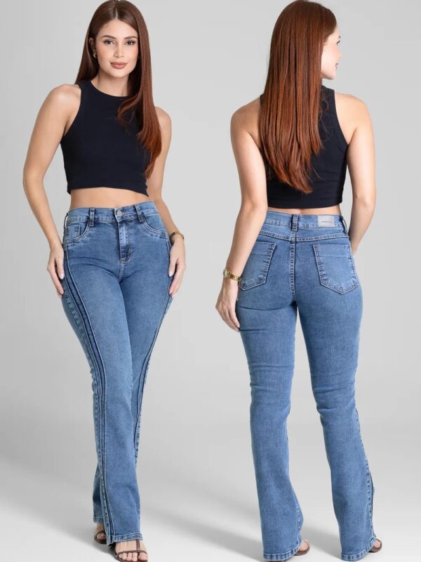 Calça Jeans Sawary Boot Cut - 280958 AZUL