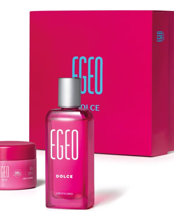 Kit Egeo Dolce - Boticário -Desodorante Colônia 50ml/Merengue Mousse Hidratante 85g