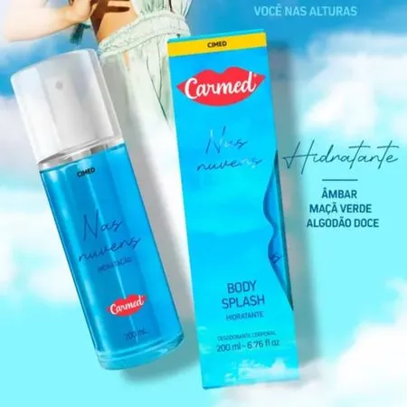 Body Splash Carmed Nas Nuvens 200ml- - Imagem 2