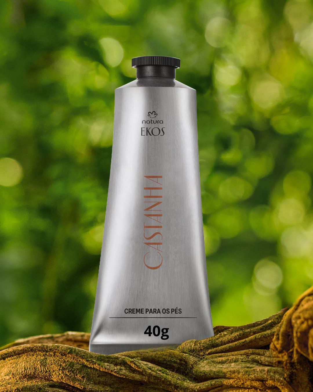 Creme Hidratante para os Pés Ekos Castanha 40gramas-Natura - Imagem 2