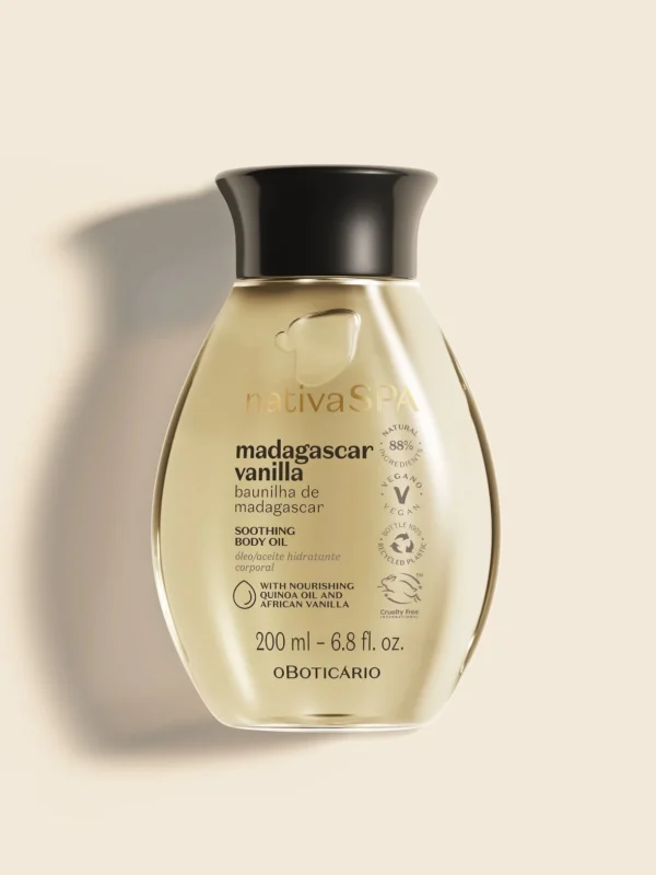 Óleo Hidratante Nativa Spa Baunilha de Madagascar 200ml