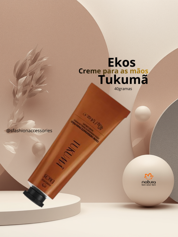 Creme Hidratante para as Mãos Ekos Tukumã 40gramas -Natura