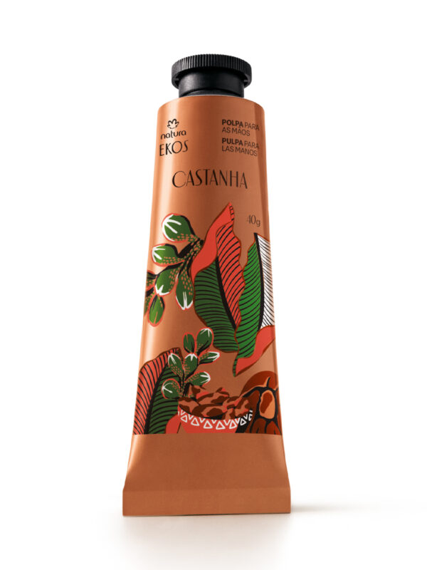 Creme Hidratante para as Mãos-Ekos Castanha- 40 gramas/Natura