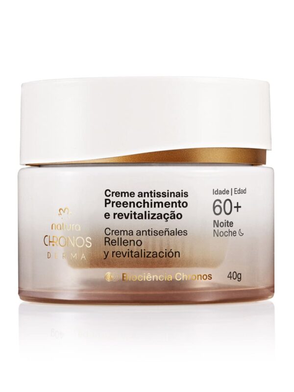 Creme Antissinais 60+ Noite ChronosDerma- Natura