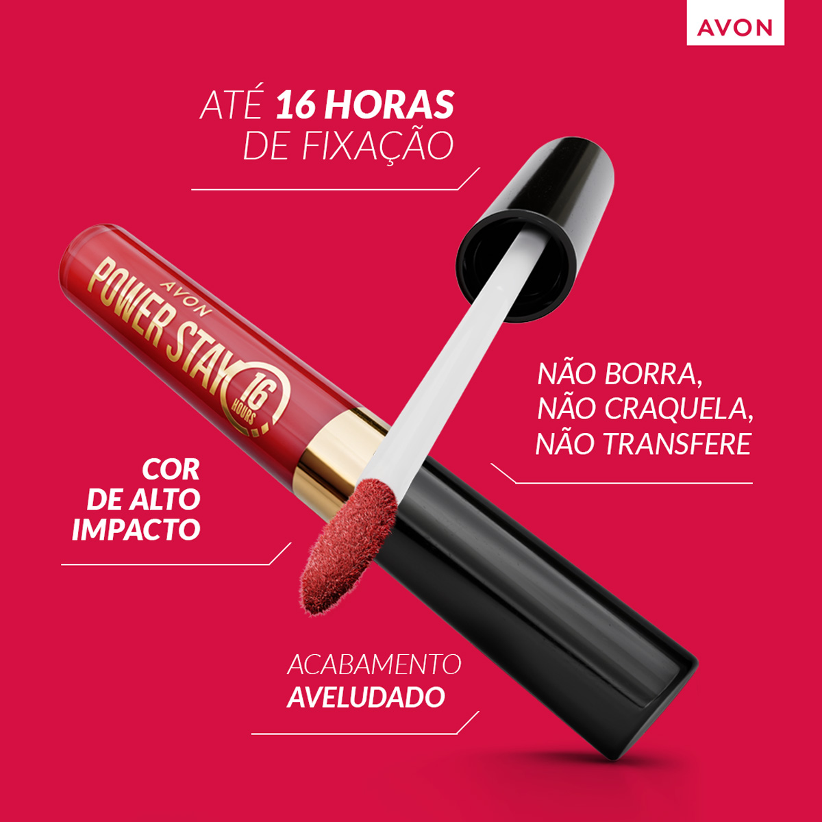 Power Stay Batom Líquido Matte 16h - Imagem 2