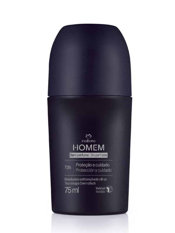Desodorante Antitranspirante Roll-On Natura Homem Sem Perfume