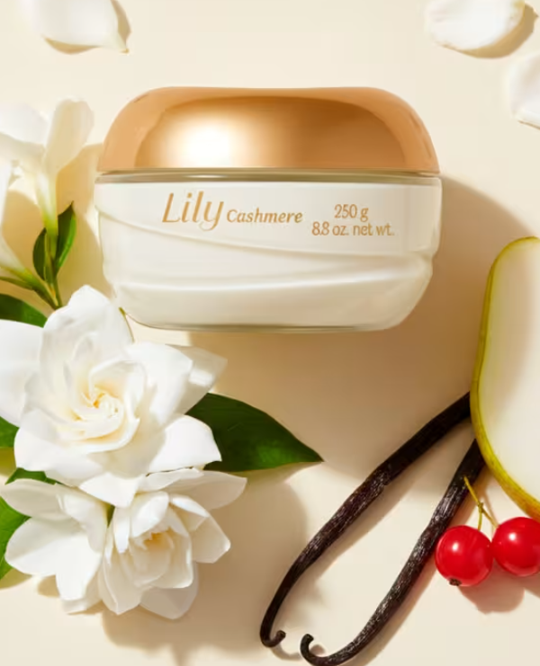 oBoticario-Creme Acetinado Hidratante Desodorante Corporal Lily Cashmere 250g|
